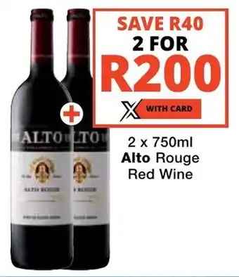 Liquor Shop Alto Rouge Red Wine offer