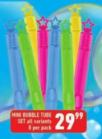 Shoprite Mini bubble tube set all variants offer