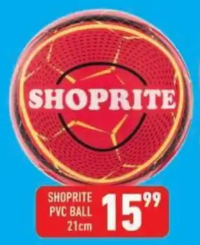 Shoprite Shoprite pvc ball 21cm offer