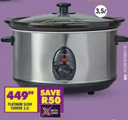 Shoprite Platinum slow cooker offer