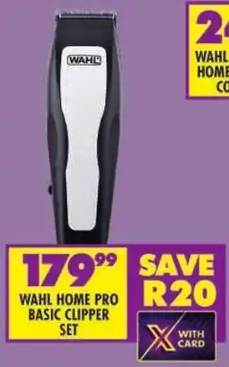 Shoprite Wahl home pro basic clipper set offer