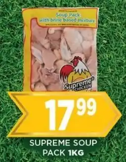 Goal Supermarket Supreme soup pack offer