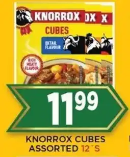 Goal Supermarket Knorrox cubes assorted offer