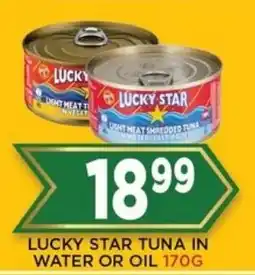 Goal Supermarket Lucky star tuna in water or oil offer