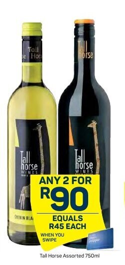 Pick n Pay Tall Horse Assorted 750ml offer