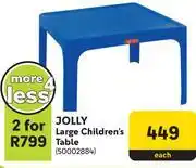 Makro Jolly Large Children's Table-Each offer