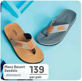 Makro Mens Resort Sandals offer