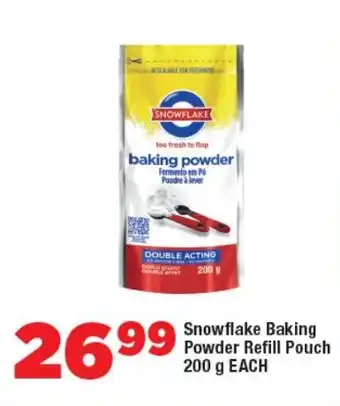 OK Foods Snowflake Baking Powder Refill Pouch offer