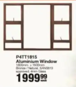 Build It P4TT1815 Aluminium Window offer