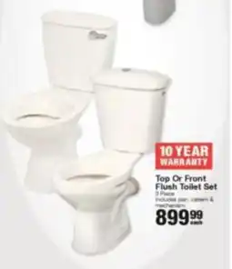 Build It Top Or Front Flush Toilet Set offer