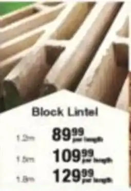 Build It Block Lintel offer