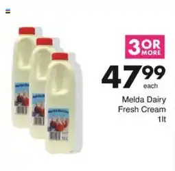 Save Melda Dairy Fresh Cream offer