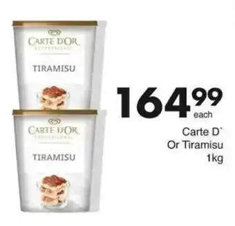 Save Carte D' Or Tiramisu offer