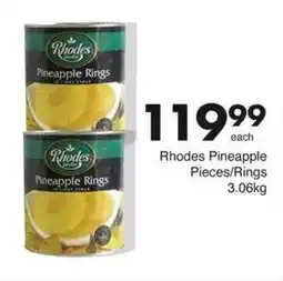 Save Rhodes Pineapple Pieces/Rings offer