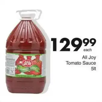 Save All Joy Tomato Sauce offer