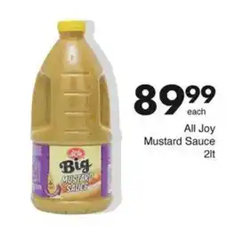 Save All Joy Mustard Sauce offer