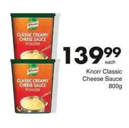 Save Knorr Classic Cheese Sauce offer