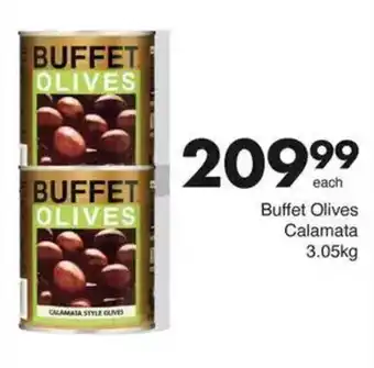 Save Buffet Olives Calamata offer