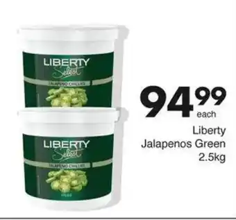 Save Liberty Jalapenos Green offer