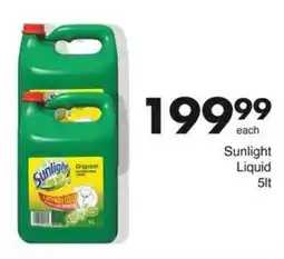 Save Sunlight Liquid offer