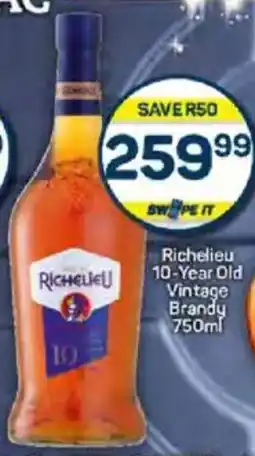 Pick n Pay Liquor Richelieu 10-Year Old Vintage Brandy offer