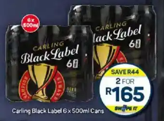 Pick n Pay Liquor Carling Black Label Cans offer