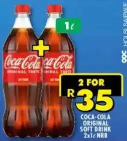 Shoprite Liquor Coca-cola original soft drink offer