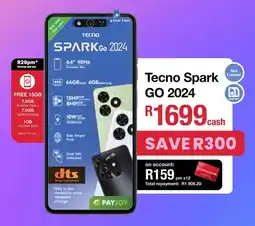 MRP Tecno Spark GO 2024 offer