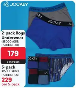 Makro JOCKEY 2-pack Boys Underwear offer