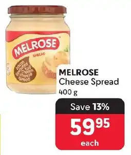 Makro MELROSE Cheese Spread offer