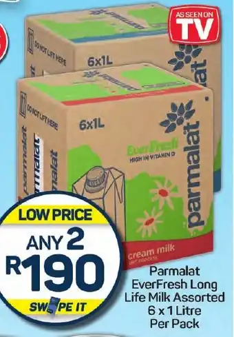 Pick n Pay Hypermarket Parmalat EverFresh Long Life Milk Assorted offer