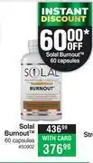 Dis-Chem Solal Burnout 60 Capsules 50902 offer