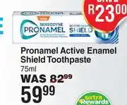 Dis-Chem Sensodyne Pronamel Active Enamel Shield Toothpaste-75ml offer