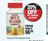 Dis-Chem Wellvita Products offer