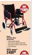 Dis-Chem Medic Foldable Steel Wheel Chair offer