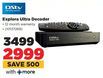 HiFi Corp DStv Explora Ultra Decoder offer