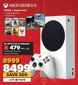 HiFi Corp XBOX SERIES S 512GB + Game Pass offer