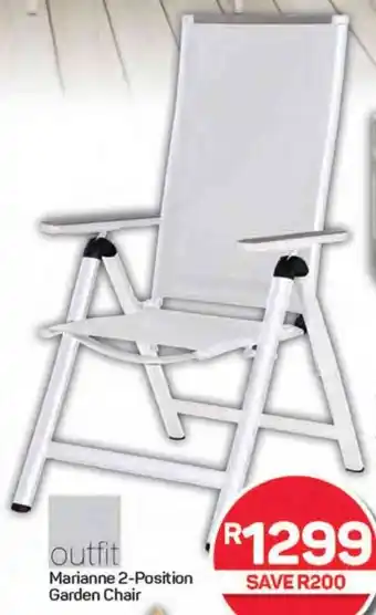 Pick n Pay Hypermarket Outfit Marianne 2-Position Garden Chair offer