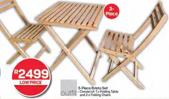 Pick n Pay Hypermarket Outfit 3-Piece Bristo Set offer