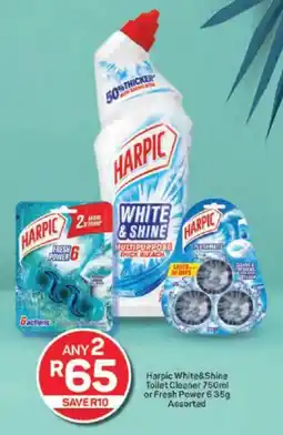 Pick n Pay Harpic White & Shine Toilet Cleaner or Fresh Power Assorted offer