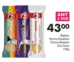 Save Hyper Bakers Tennis Doubles/ Choco-Breaks/ Zoo Zoos offer