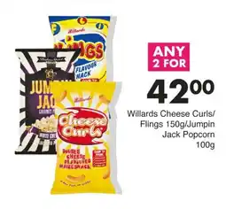 Save Hyper Willards Cheese Curls/ Flings/ Jumpin Jack Popcorn offer