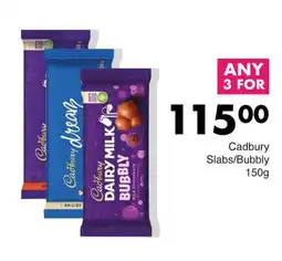 Save Hyper Cadbury Slabs/Bubbly offer