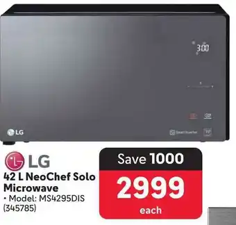 Makro LG NeoChef Solo Microwave offer