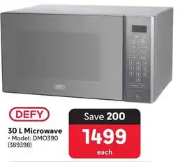 Makro DEFY Microwave offer