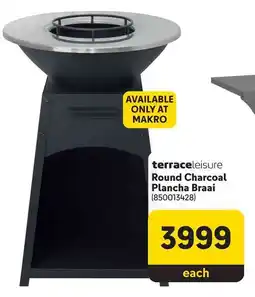 Makro Round Charcoal Plancha Braai offer