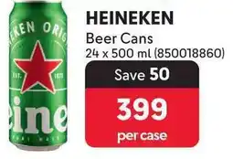 Makro HEINEKEN Beer Cans offer