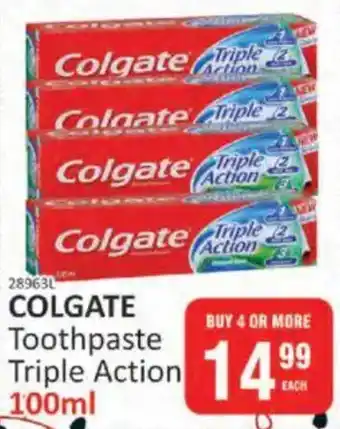 KitKat Cash and Carry COLGATEToothpaste Triple Action offer