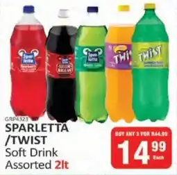 KitKat Cash and Carry SPARLETTA/ TWIST Soft Drink Assorted offer