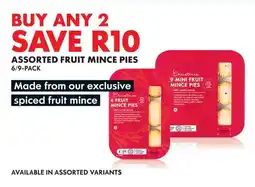 Woolworths Assorted fruit mince pies offer